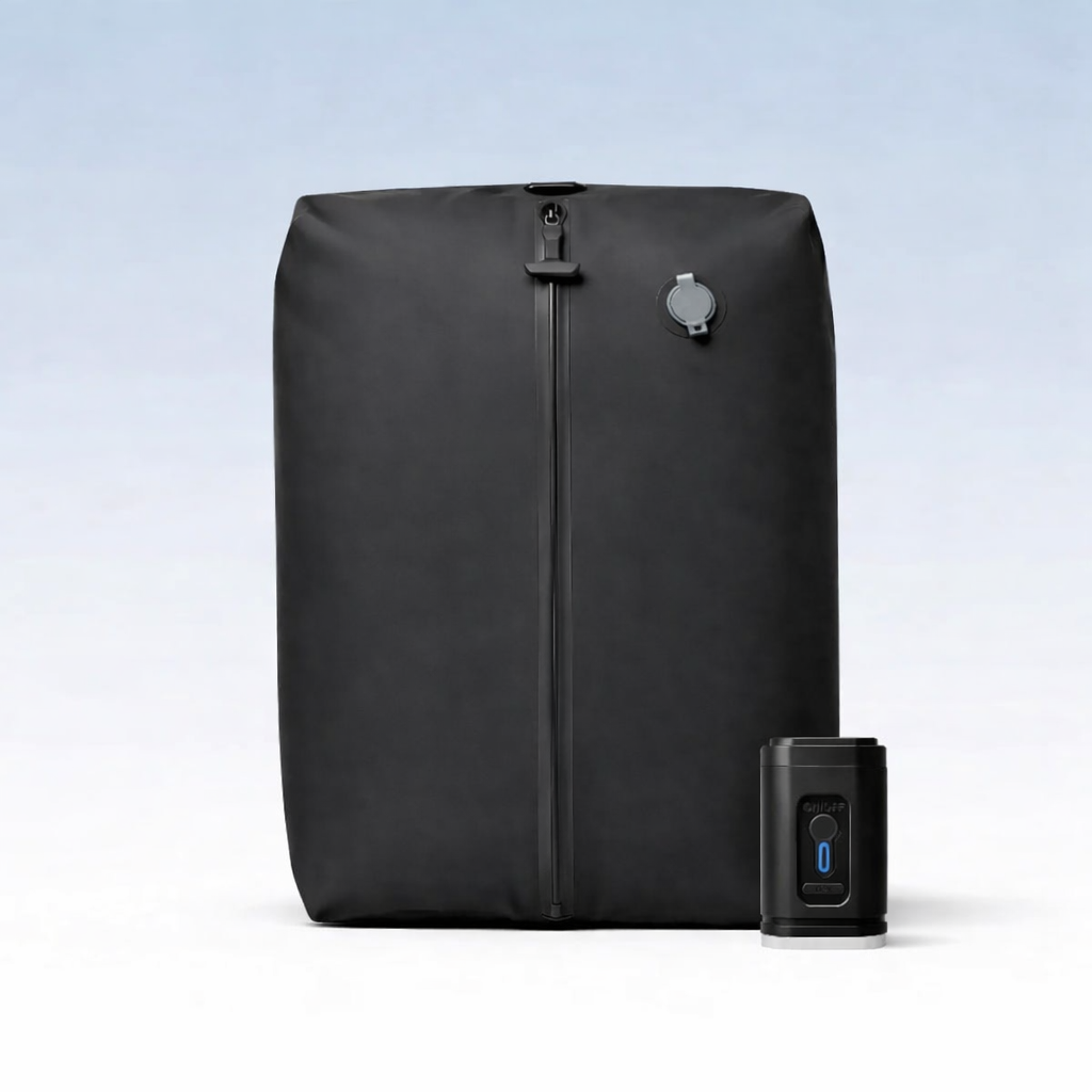 AeroKit Pro – Sac de Compression avec Pompe Électrique